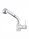 Macart Rubi 705 Kitchen Faucet Counter with Pull-Out Spray Titanium