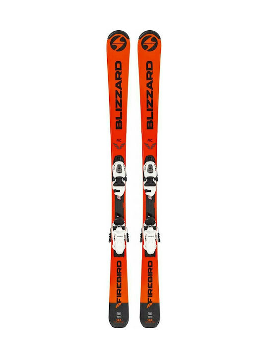 Blizzard Firebird Rc Jr Copii Clăpari Ski în Culoare Roșu cu Legături Blizzard Firebird Rc Jr Copii Clăpari Ski în Culoare Roșu cu Legături