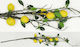 Faitakis Pack Dekorative Blume für DIY-Bastelprojekte Gelb