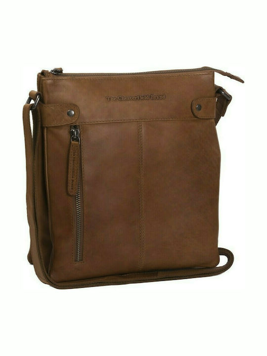 Shoulder Bag Leather THE CHESTERFIELD BRAND Cognac