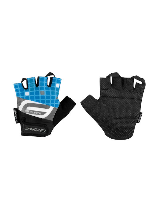 Force Square Half Finger Cycling Gloves Adults Multicolored