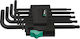 Wera 967/9 TX L-Shaped Set 9 Torx Wrenches 9pcs