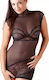 Cottelli Collection Tight Fitting Minidress Rochie Sexy Black