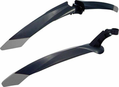 Bellelli Zip Bicycle Mudguards Set Black/Gray