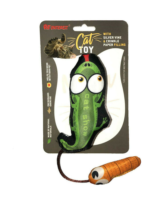 Pet Interest Crocodile 3D Katzenspielzeug mit S...
