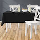 Lino Home Tablecloth Renas 194 Black 140x180cm