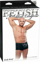 Pipedream Beefy Brief with Penis Ring Черен PD4744-00