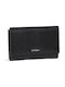 Lavor Large Leather Women's Wallet with RFID Black