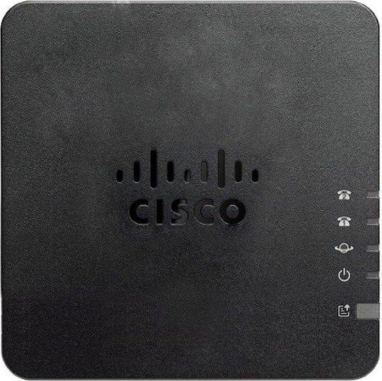 Cisco ATA 192 Gateway VoIP cu 2 porturi FXS și 2 porturi Ethernet