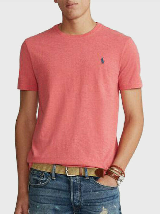 Ralph Lauren Herren T-Shirt Kurzarm Rosa