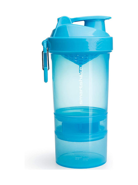 SmartShake Original2Go 3313 Plastic Protein Shaker 600ml Blue
