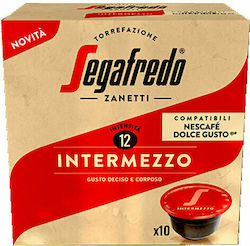Segafredo Κάψουλες Espresso Intermezzo Συμβατές με Μηχανή Dolce Gusto 10τμχ