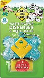 Bags On Board Bob Turquoise Bone Θήκη για Σακούλες Τιρκουάζ Bags On Board Bob Turquoise Bone Θήκη για Σακούλες Τιρκουάζ