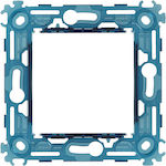 Vimar Arke Support Frame for Switch Blue 2Μ Χωρίς Βίδες 19603
