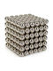 Magnetische Kugeln für Bürodekoration aus Metall 3x3cm in Silber Farbe