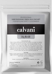 Calvani Hair Building Fibers Refill with Keratin Hair Building Dark Brown 28gr