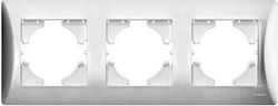 Lineme Hseries Schalterrahmen 3-fach Horizontal...
