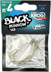 Fiiish Black Minnow Αγκίστρια Σετ 4τμχ No4 BM156 Fiiish Black Minnow Αγκίστρια Σετ 4τμχ No4 BM156