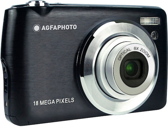 AgfaPhoto Realishot DC8200 Compact Camera 18MP Full HD (1080p) Optical Zoom 8x Black