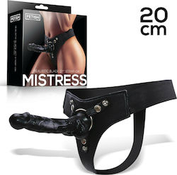 IntoYou Fetish Mistress Арсенал с Единично Дилдо 20см в Черен цвят