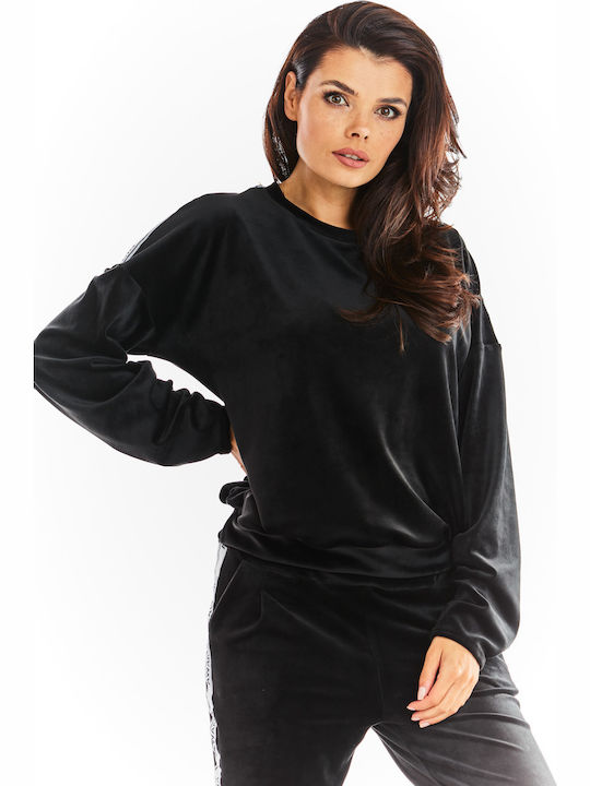 Awama Women's Sweatshirt Black