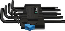 Wera Set mit 9 Torx-Schlüsseln 967/9 TX HF 1