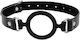 Shots Ouch! Silicone Ring Gag with Leather Stra...