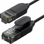 Ugreen NW122 U/UTP Cat.6a Καλώδιο Δικτύου Ethernet 10m Μαύρο
