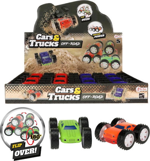 Toi-Toys Flip Over Αυτοκινητάκι για 3+ Ετών (Διάφορα Σχέδια) 1τμχ