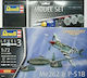 Revell Modellfigur Flugzeug 111 Teile im Maßstab 1:72 mit Kleber und Farben