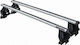 Menabo Autodachträger Aluminium 130cm für BMW Serie 5 4D mit Dachträgerfüßen Silber