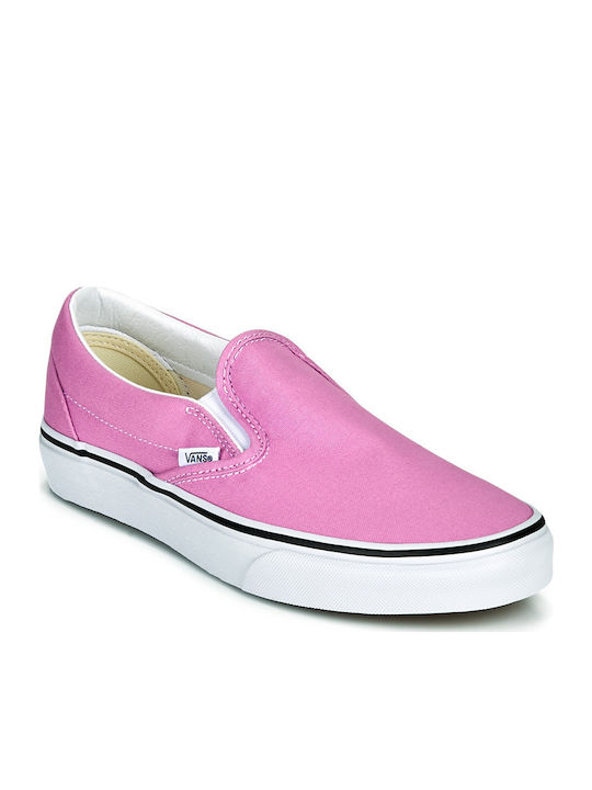 Vans Classic Women's Canvas Slip-Ons Orchid/Tru...