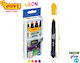 Jovi Decor Glass Neon Set de creioane colorate cu 4 culori 226.1904N