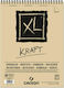 Canson Sketchbook XL Kraft A4 60 Φύλλα A4 21x29...