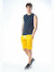 Paco & Co Sportliche Herrenshorts Gelb