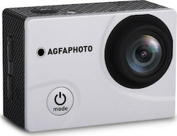 AgfaPhoto AC5000 29137 Action Camera Full HD (1080p) Underwater (with Case) with WiFi Gray with Screen 2"