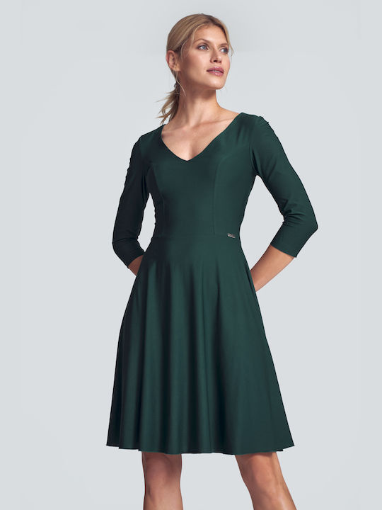 Figl M709 Mini Rochie Verde 147915