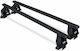 Menabo Car Roof Bars Steel 112cm for Audi A1 5D Set with Roof Rack Legs