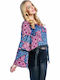 Minkpink MP8695 Summer Women's Blouse Long Sleeve Multicolour 02010008315