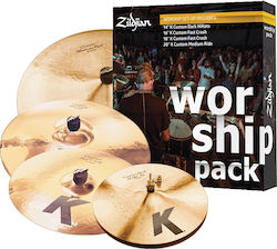 Zildjian Σετ Πιατινιών K Custom Worship (14" Hi-Hat, 16" Crash, 18" Crash, 20" Ride)