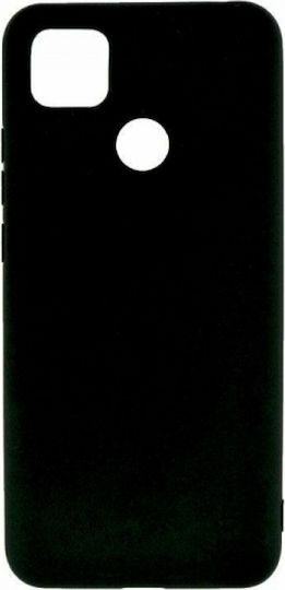 Senso Soft Touch Back Cover Σιλικόνης Μαύρο (Redmi 9C)