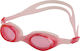 Vaquita Jelly Γυαλιά Κολύμβησης Ενηλίκων με Αντιθαμβωτικούς Φακούς Ροζ