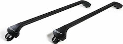 Modula 119cm. for Cars with Factory Bars (with Roof Rack Legs) Black