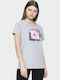 4F Damen T-Shirt Gray H4L20-TSD026-27M