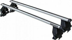 Menabo 112cm. for Cars with Factory Bars (with Roof Rack Legs) Black