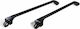 Modula Aluminum Car Roof Bars 119cm for Mercedes-Benz GLC for Cars with Factory Roof Rack Legs Black Set