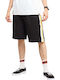 Men's Athletic Shorts Black / Yellow