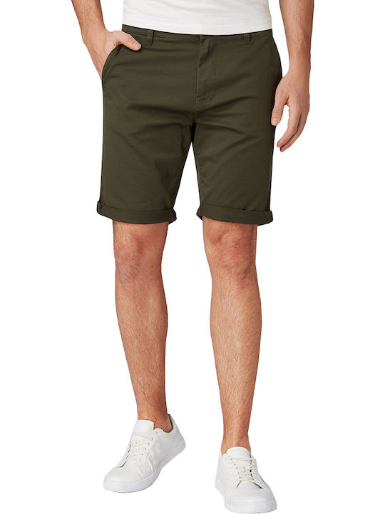 Tom Tailor Men's Shorts Chino Khaki
