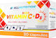 AllNutrition Vitamin C 1000 + D3 Multivitamin for Energy, Immune System Boost & Bone Health 1000mg 30 caps