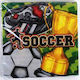 Champion Soccer Футбол Салфетки Многоцветни 16бр
